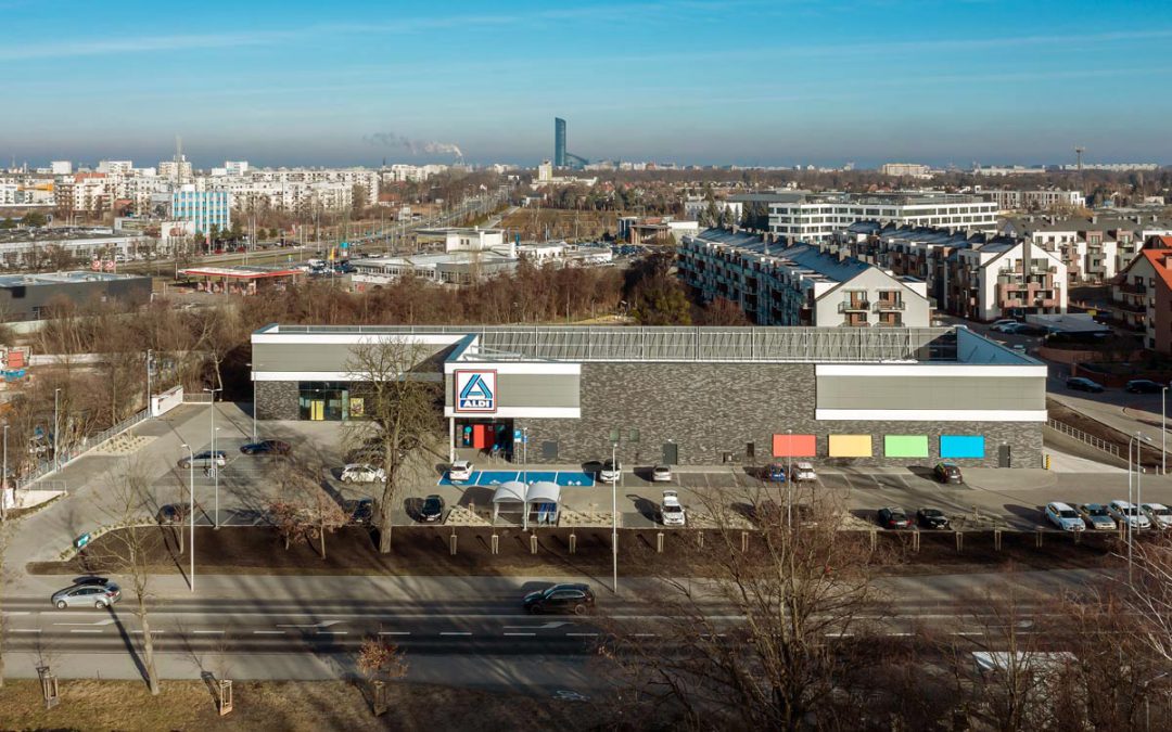 Budynek handlowy sieci Aldi